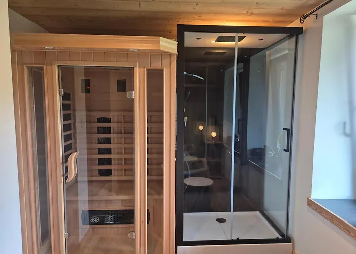 아파트 Le Reflet Des Sommets - Sauna, Jardin Et Terrasse 라브레세