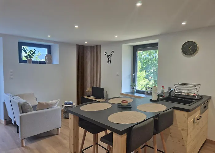 Apartment Le Reflet Des Sommets - Sauna, Jardin Et Terrasse